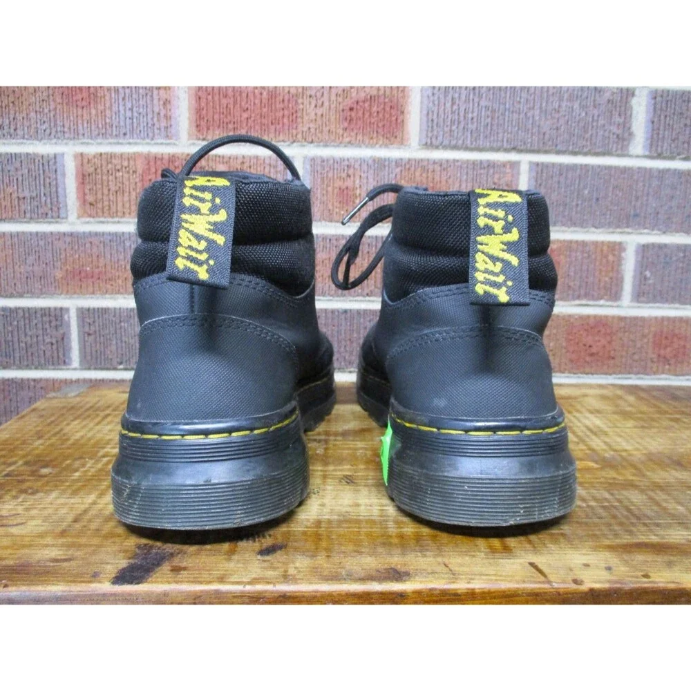 Dr. Martens Mens 8 Rakim Utility Chukka Boots Black AirWair Shoes Womens 9